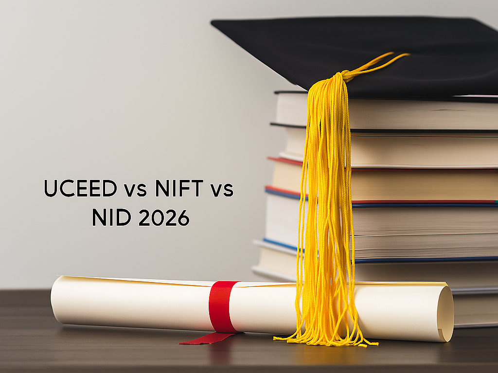 UCEED coaching vs NIFT vs NID 2026
