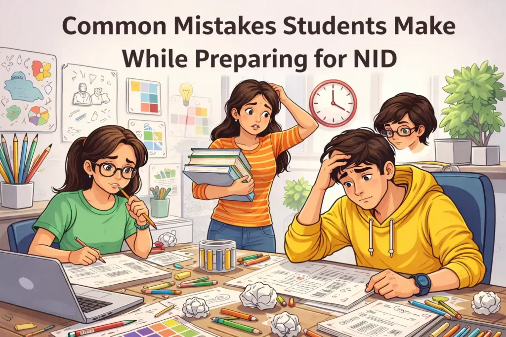 common mistakes in NID preparation