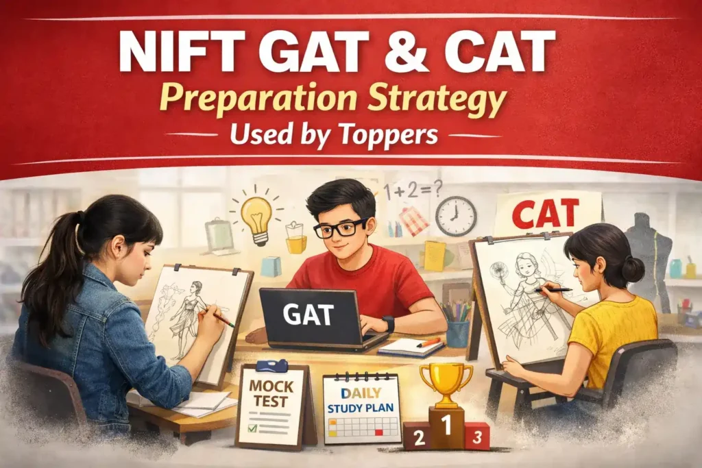 NIFT GAT and CAT preparation strategy