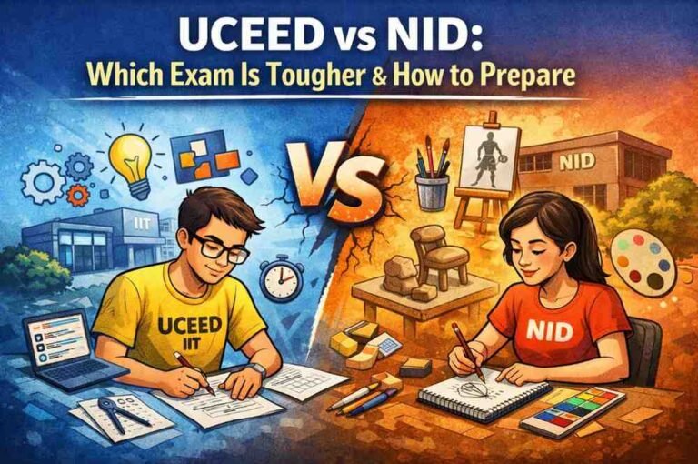 UCEED vs NID 2026 : Which Exam Is Tougher & How to Prepare - Best ...
