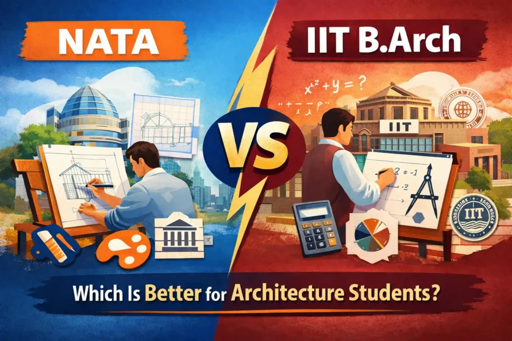 NATA vs IIT B.Arch
