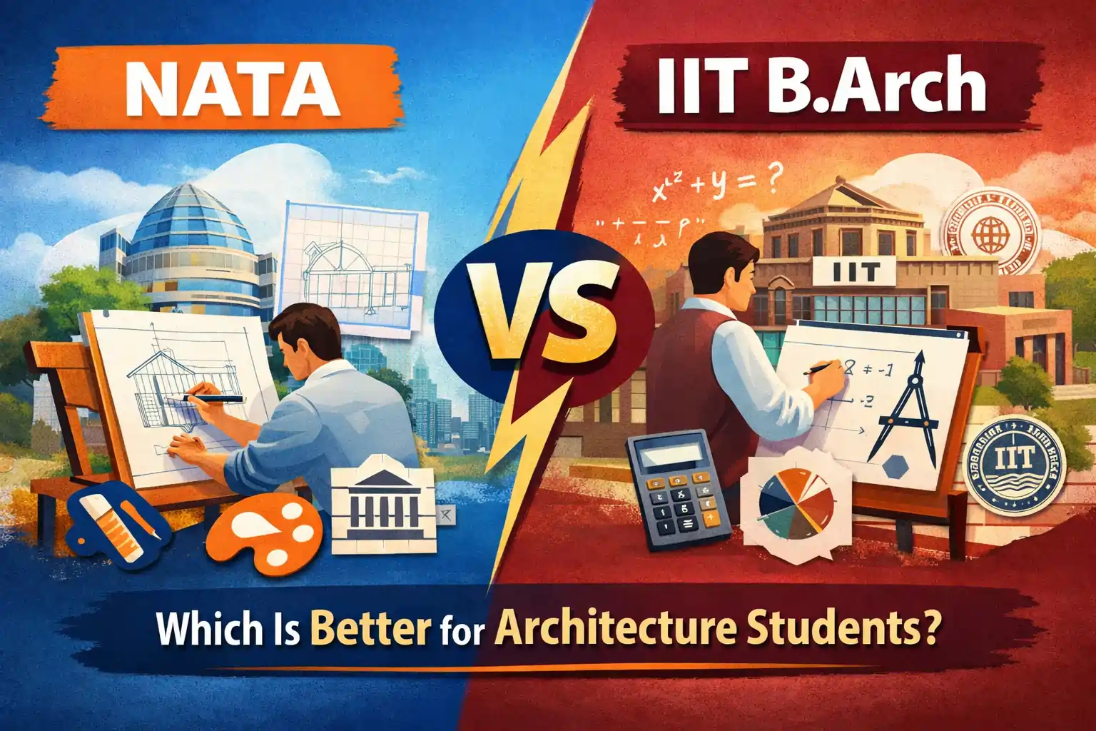 NATA vs IIT B.Arch