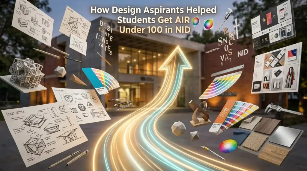 How Design Aspirants Helped Students Get AIR Under 100 in NID