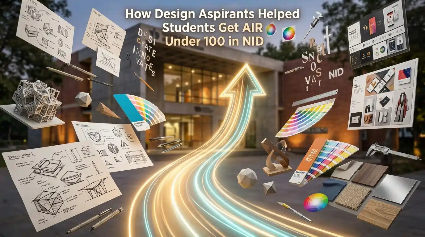 How Design Aspirants Helped Students Get AIR Under 100 in NID