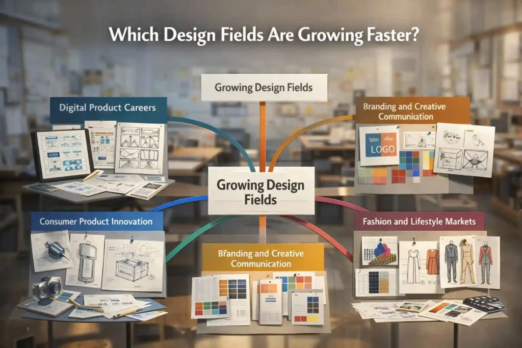 Which Design Fields Are Growing Faster in NID