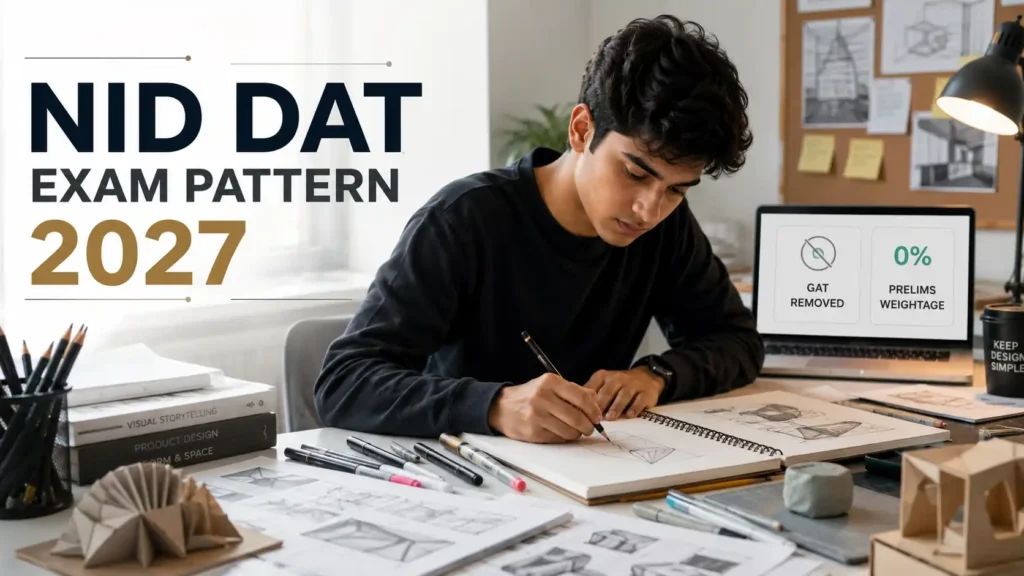NID DAT Exam Pattern 2027