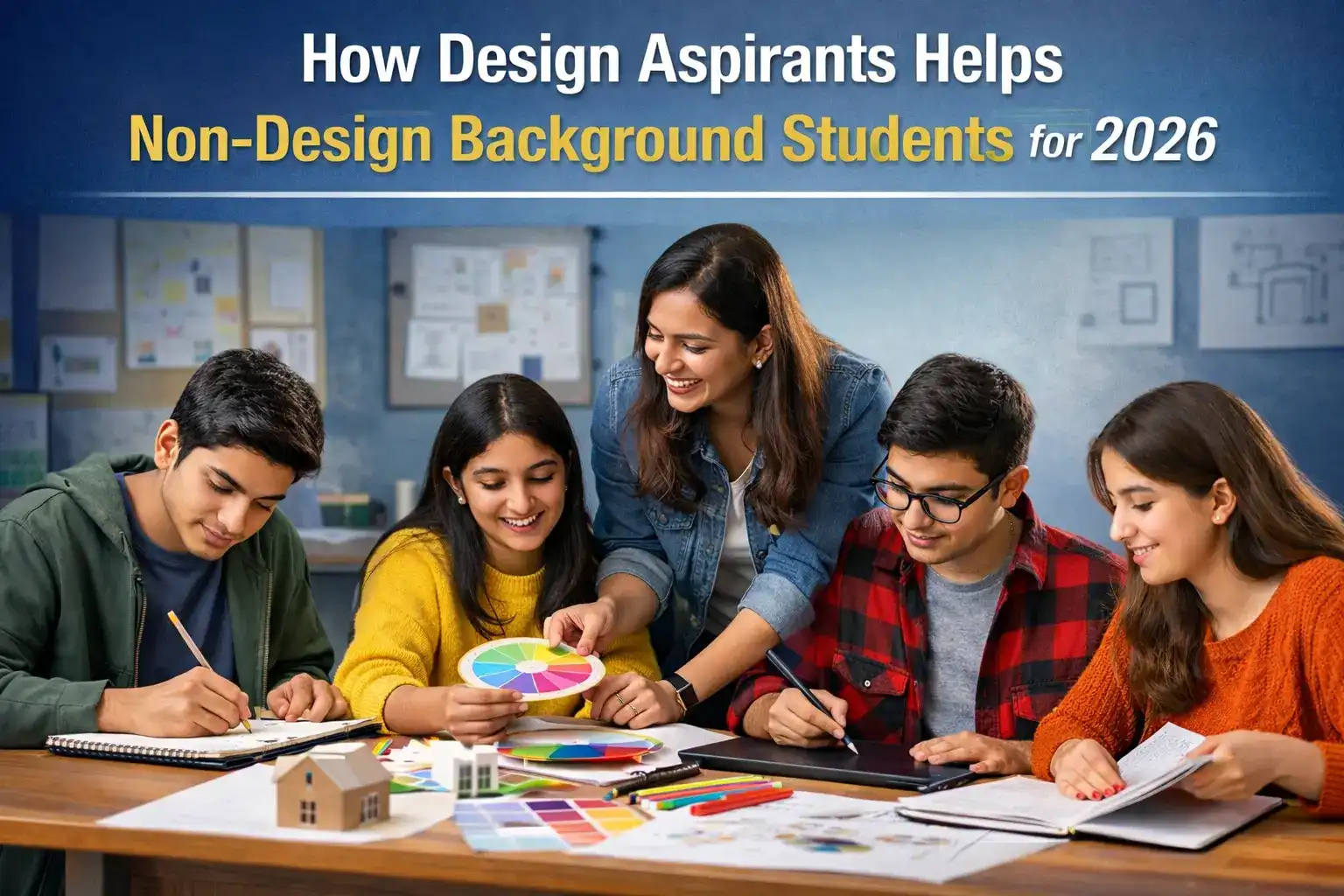 Design Aspirants helps non-design background students